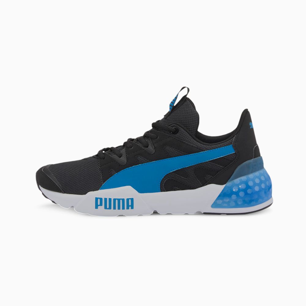 Puma CELL Pharos Neon Férfi Edzőcipő - Fekete/Kék/Fehér ( Hungary - YWBCR2814 )